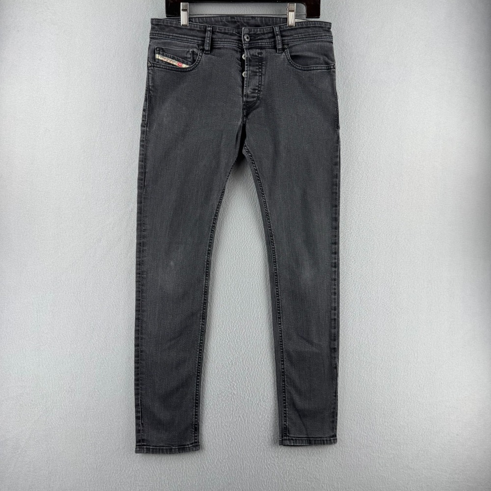 Levis Jeans Mens 32x30 Sleenker Slim Skinny Fit Black Denim Stretch